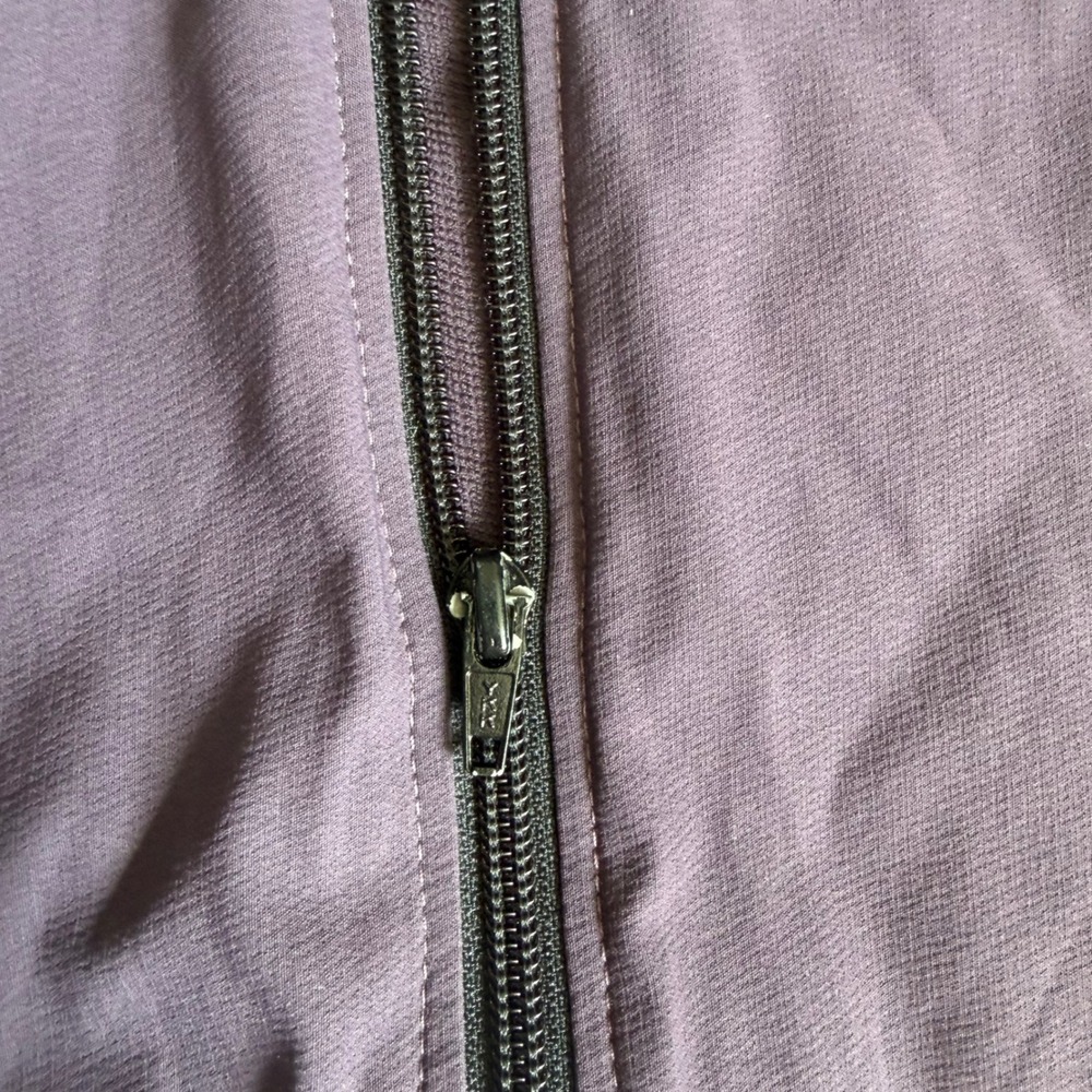 Kerrits Womens Equestrian Full Zip Vest Purple Mock Neck Sleeveless Size Medium - Picture 8 of 9
